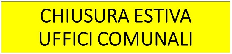 CHIUSURE ESTIVE 