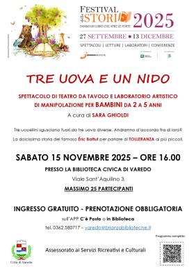 Tre uova e un nido foto 