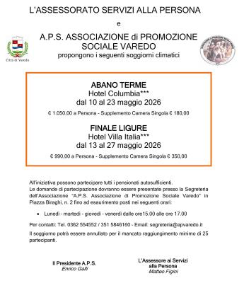 Soggiorni climatici A.P.S. foto 