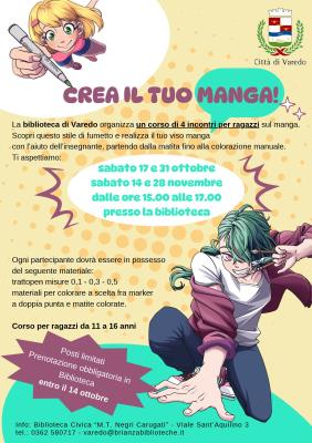 Crea il tuo manga foto 