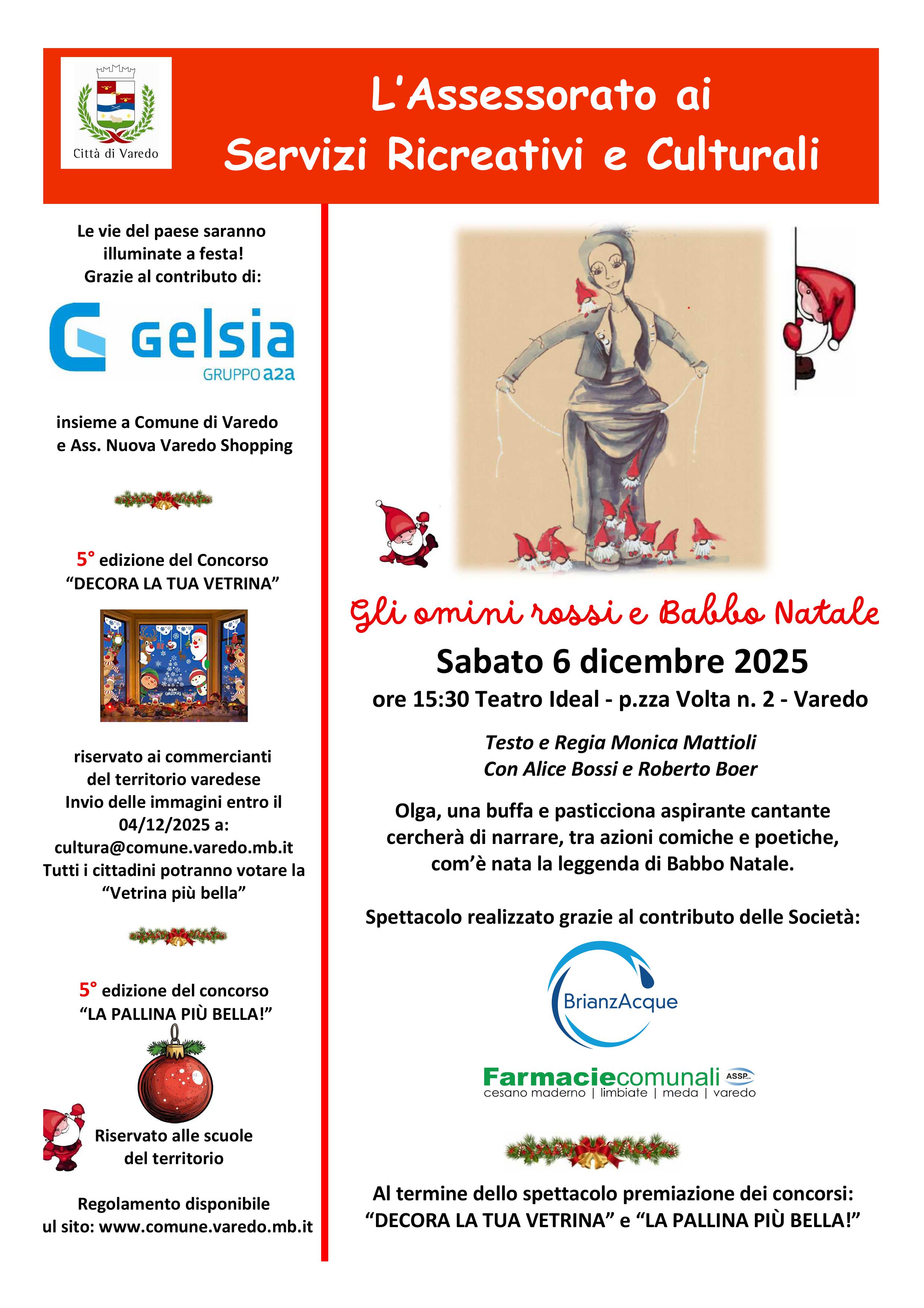 Gli omini rossi e Babbo Natale