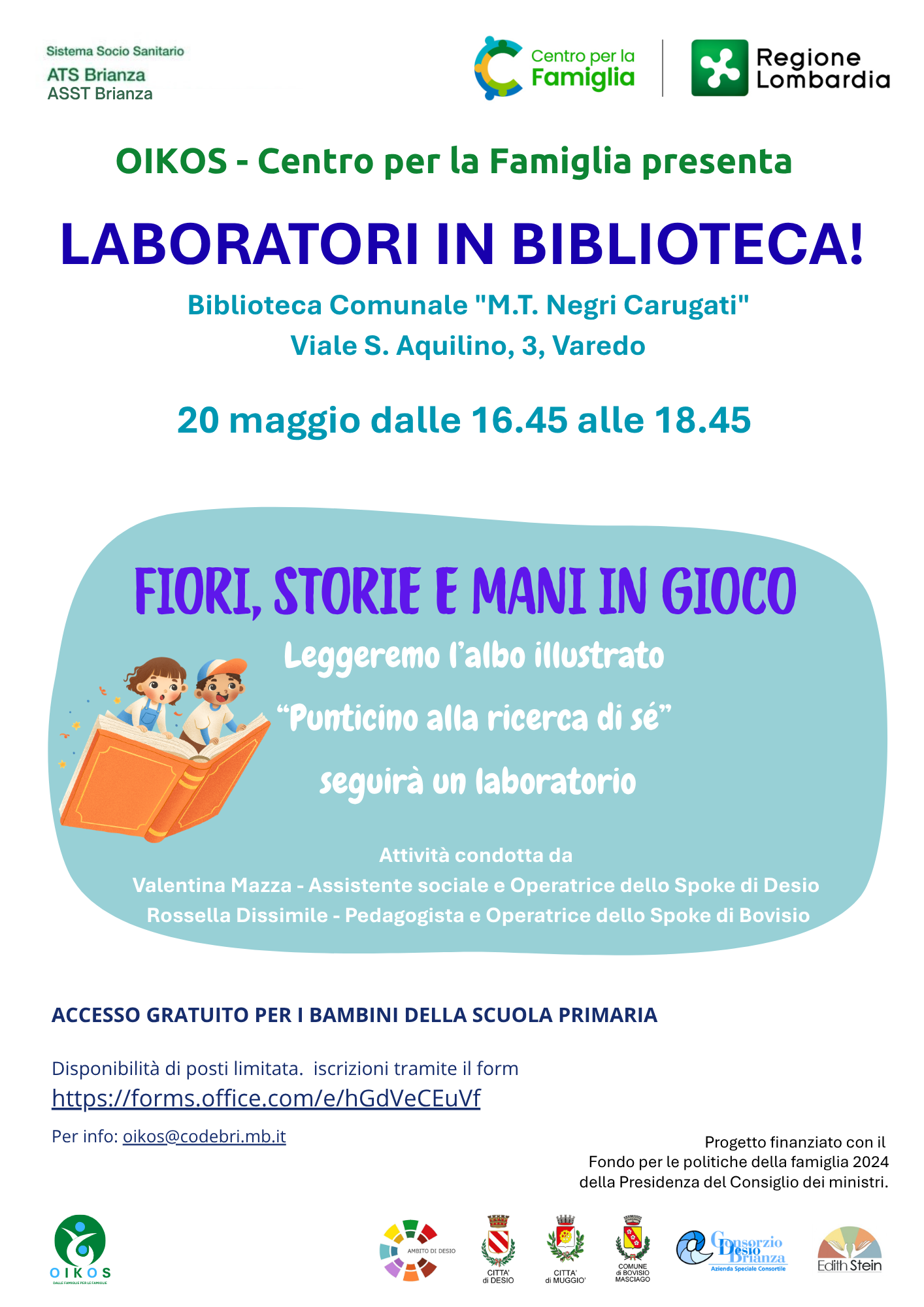 Laboratori in biblioteca!