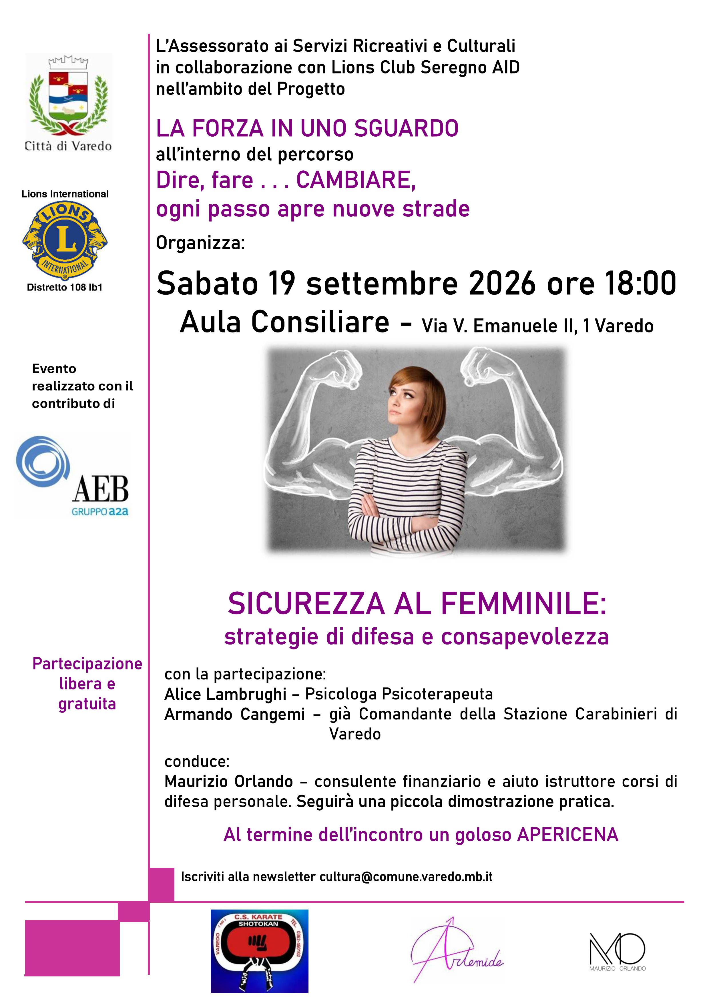 Sicurezza al femminile