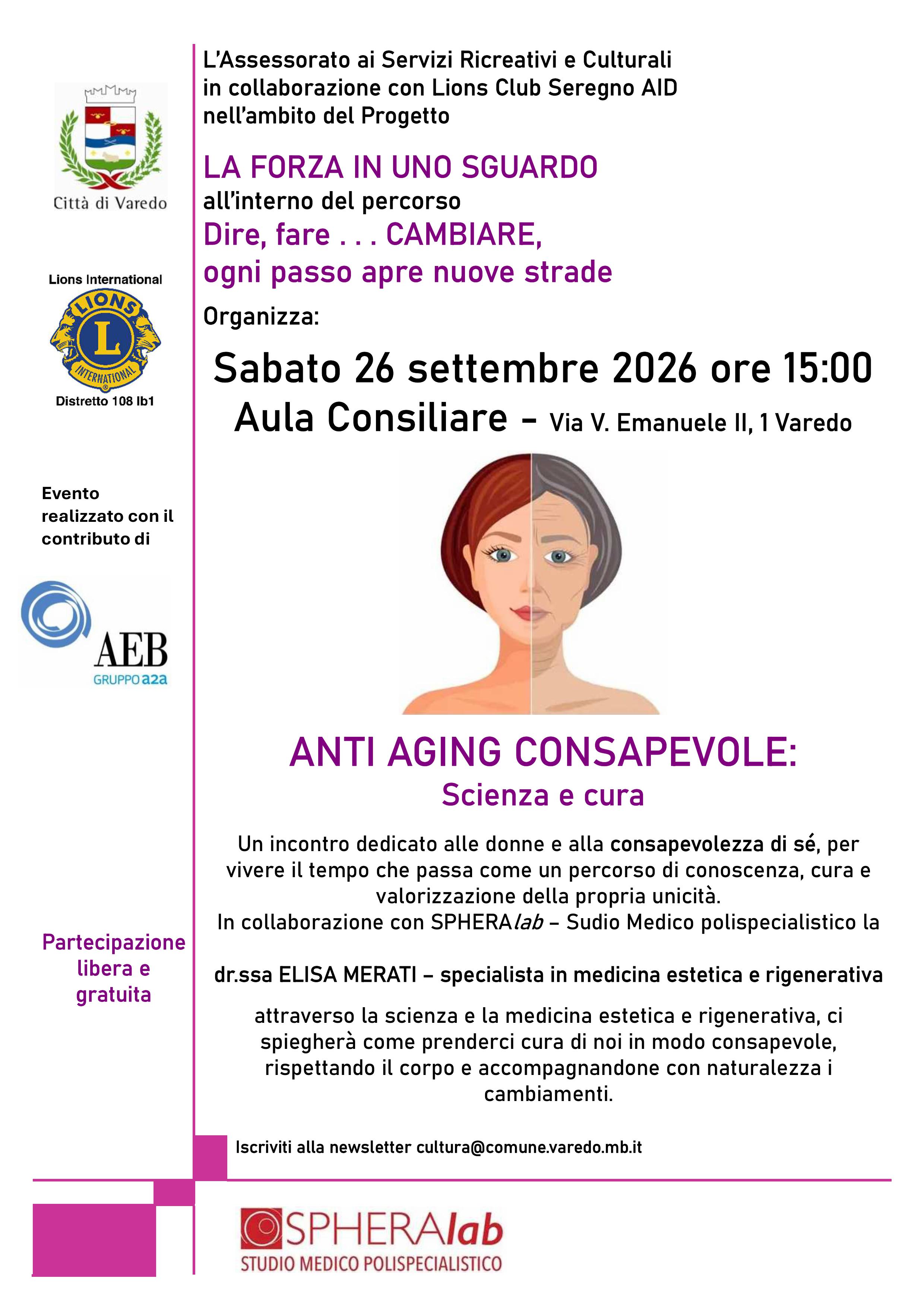 Anti aging consapevole: Scienza e cura